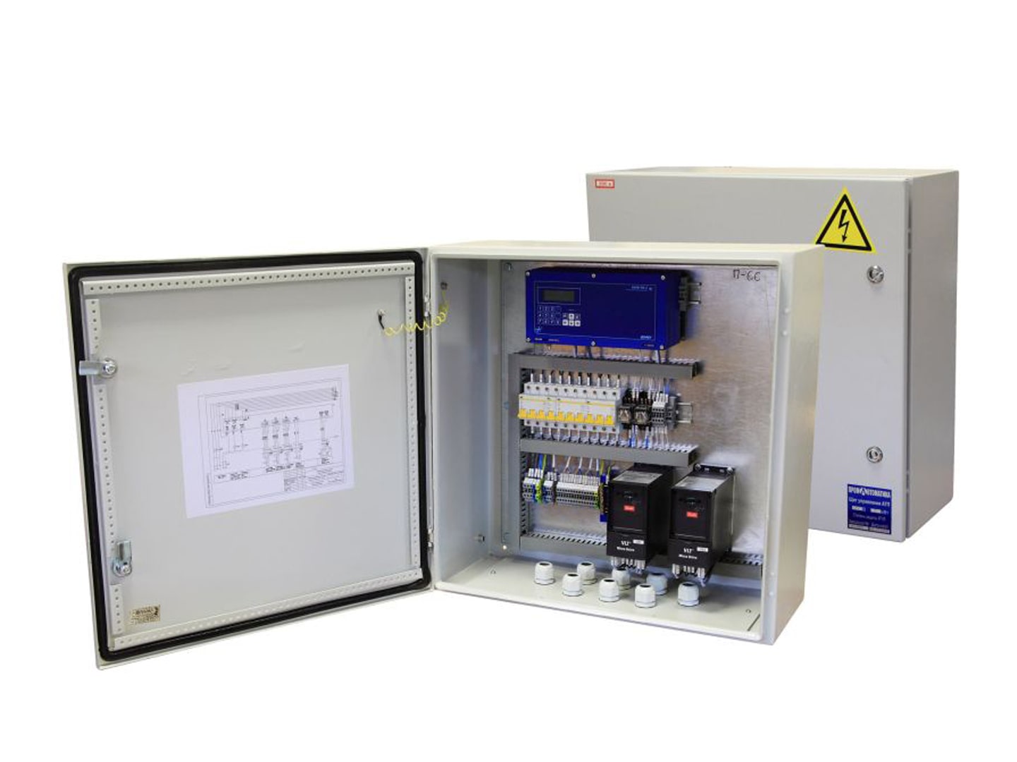 Автоматизация систем отопления - Шкафы электроуправления